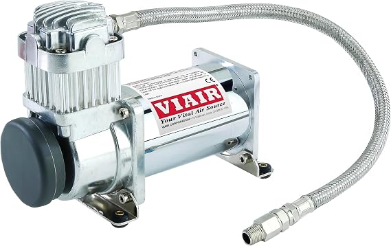 VIAIR 325C Chrome Compressor Kit (12V, 33% Duty, Sealed)