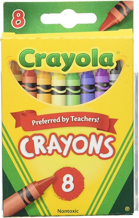 Crayola Crayons, 8 Count Case of 48