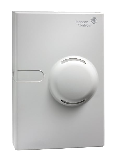Johnson Controls CD-W00-00-2 Temperature Sensor, White, Wall Mount