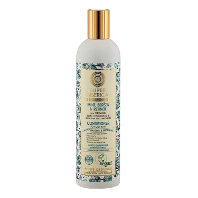 Natura Siberica Super Mint Bereza & Retinol Natural Conditioner 13.53 fl oz