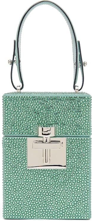 Pave Crystal Alibi Top Handle Bag