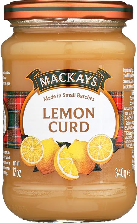 Mackays Lemon Curd, 12 Oz