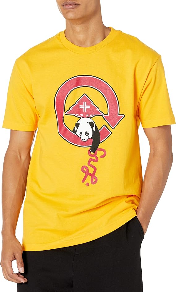 LRG Men's Lifted Research Collection Graphic Panda T-Shirt