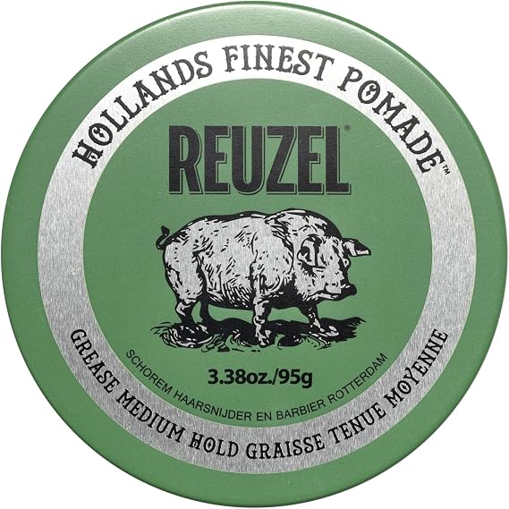 REUZEL Green Grease Pomade Medium Hold Low Shine 95g