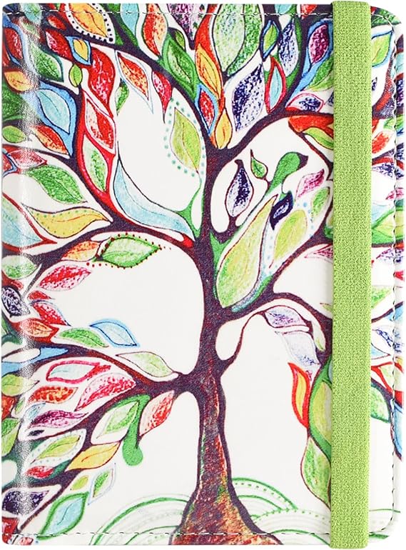 ACdream RFID Blocking Passport Holder Travel Wallet - Premium PU Leather Cover Passport Book with Card Holder, Pen Slot, Keep Organization, and Travel Essentials for Women and Men