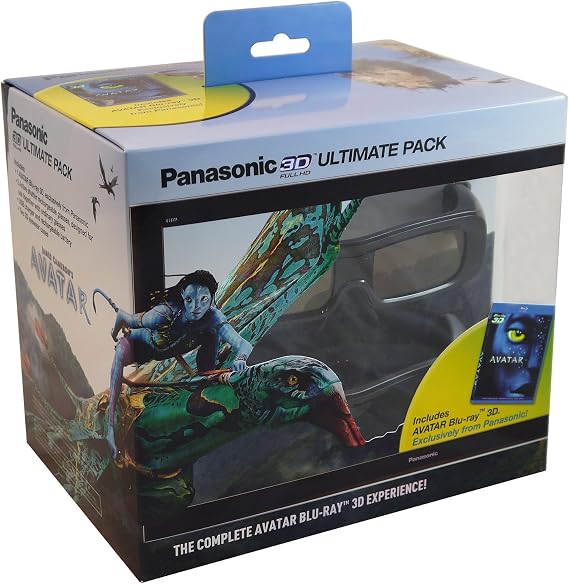 Panasonic TY-EW3D2MMK2 Ultimate 3D Starter Kit (Avatar 3D + 2 Rechargeable Glasses)