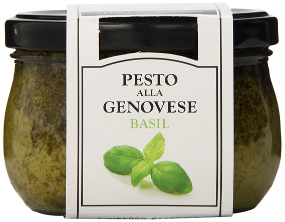 Cucina & Amore Genovese Pesto Sauce, Basil, 7.9 Ounce (Pack of 6)