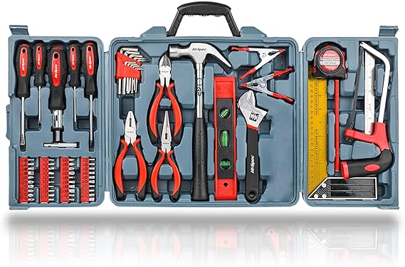 Hi-Spec Home & Office DIY Tool Kit with Household Hand Tools for DIY Tasks | Everyday repair support, compact storage, practical starter selection, 71pc included, routine upkeep, easy to store