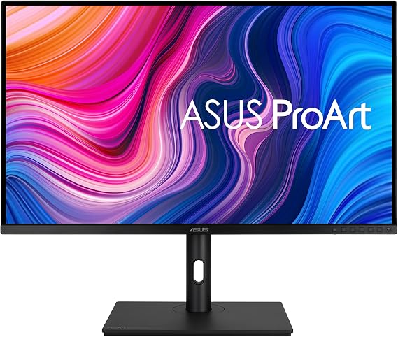 ASUS ProArt Display 32 1440P Monitor (PA328CGV) - IPS, 165Hz, 95% DCI-P3, 100% sRGB/Rec.709, E < 2, Calman Verified, USB-C Power Delivery, HDMI, USB 3.1 Hub, Compatible with Laptop & Mac Monitor