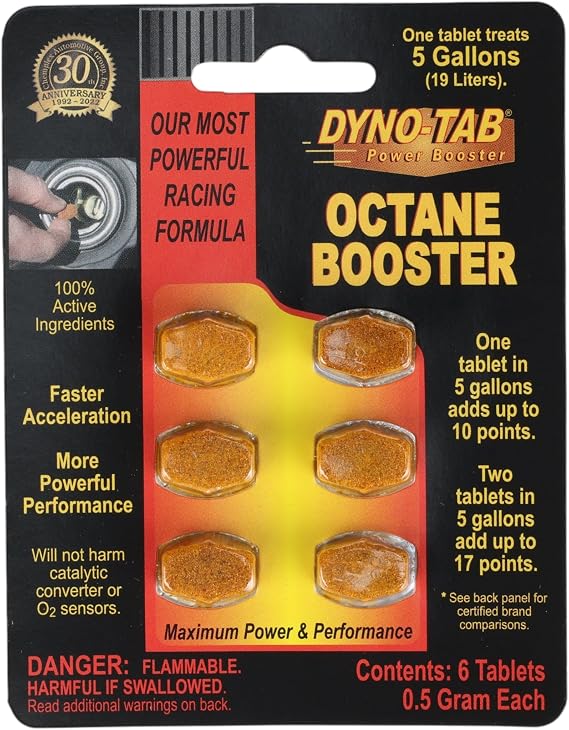 Octane Booster 6-tab Card (48)