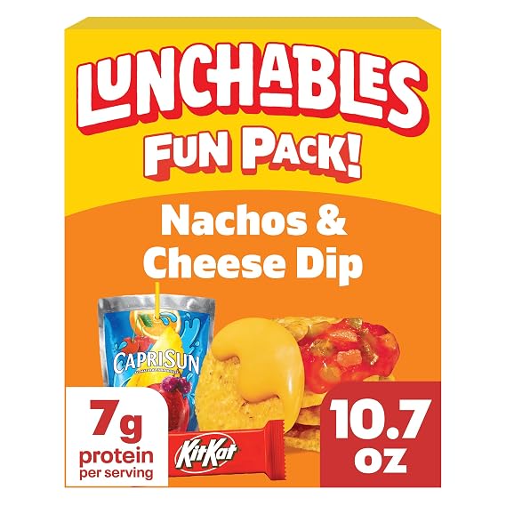 Lunchables Fun Pack, Nachos with Capri Sun, 4.7 oz & 6 fl oz