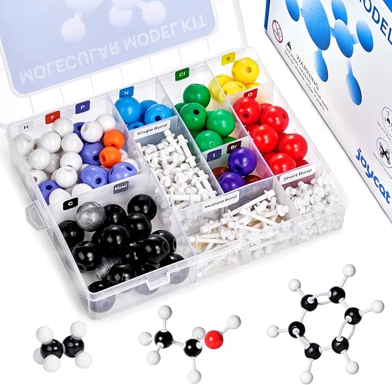 JoyCat 238-Piece Molecular Model Kit for Organic and Inorganic Chemistry