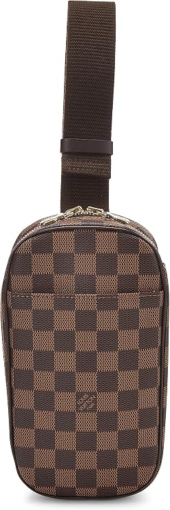 Pre-loved Damier Ebene Pochette Gange, Brown