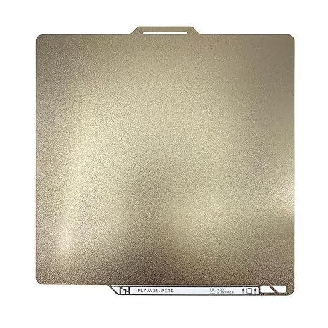 Upgraded Thicker 0.77mm PEI Build Plate with QR Code, 257x257mm Double-Sided Textured Spring Steel Print Bed for Bambu Lab X2D/P2S/X1/X1C/X1E/P1P/P1S/A1