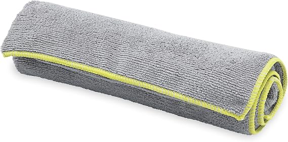 Gaiam Yoga Hand Towel (30" W x 20" L), Quick Dry & Lightweight Sports Towel, Soft Microfiber Fabric, Designed for Hot Yoga, Pilates, Sports, Workout & More