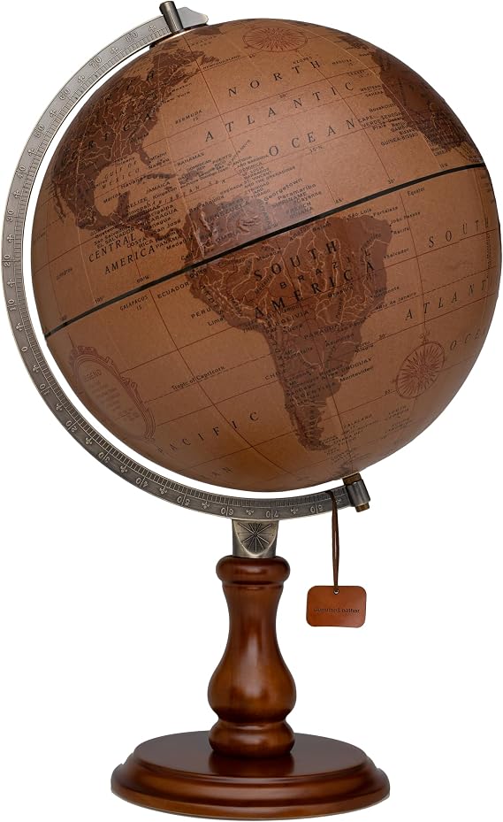 Replogle Globes 35522 Leather Expedition Globe, Small
