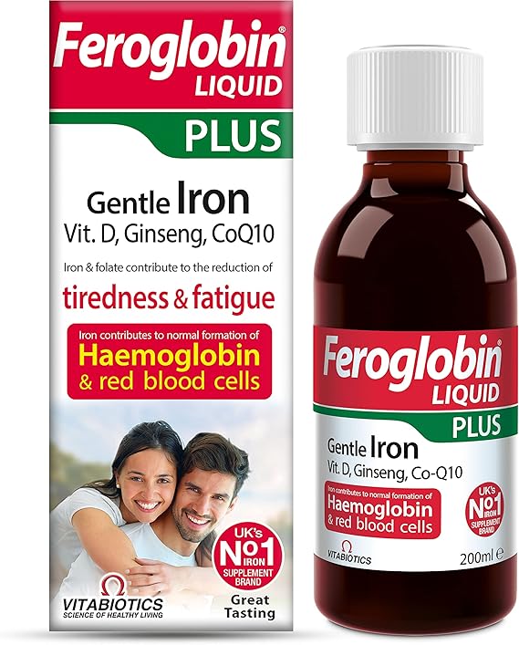 Vitabiotics Feroglobin 200ml Plus Liquid