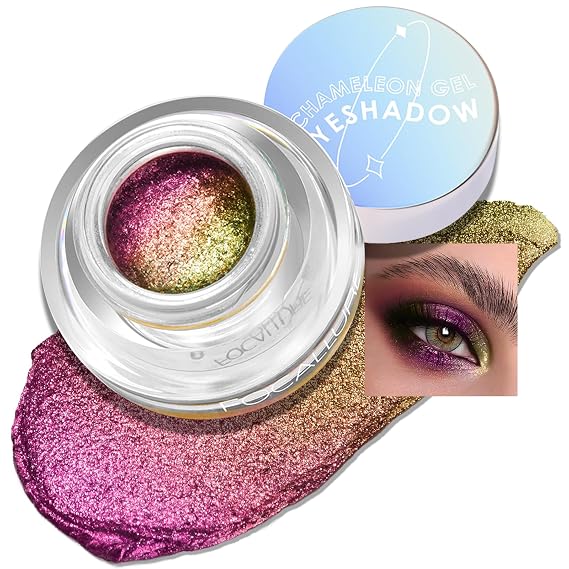 FOCALLURE Chameleon Eyeshadow, Multichrome Color Shifting, Long-lasting