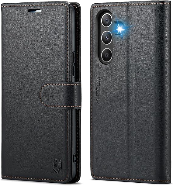 FLIPALM Wallet Case for Samsung Galaxy A16 5G, Black
