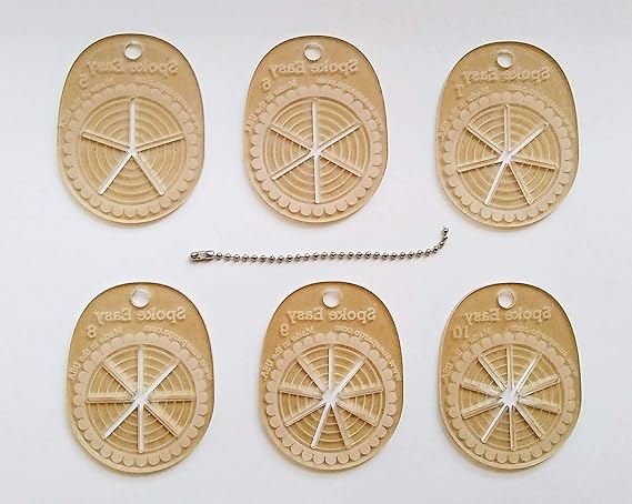 Sue Spargo Creative Stitching Templates - Six Piece Set,#39;'Spoke Easy''