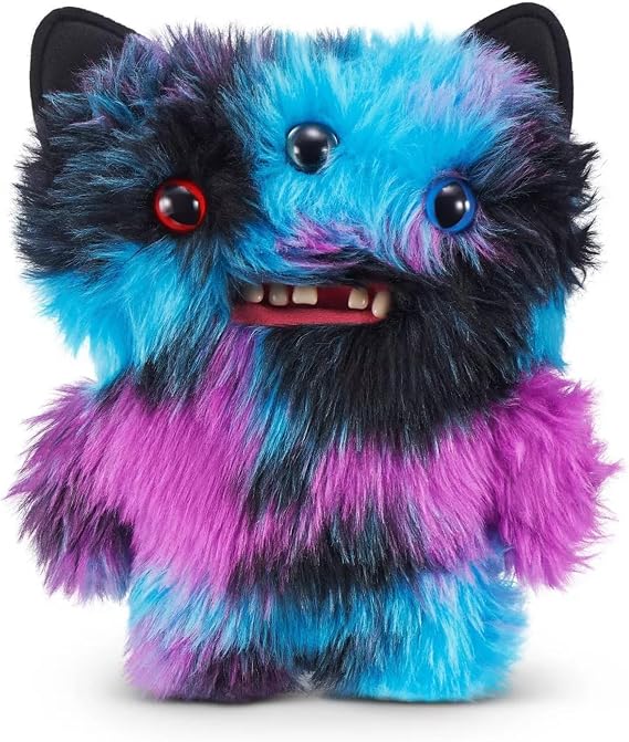 ZURU Fuggler Funny Ugly Monster Plush - 9" Butt Ugly Pets Reek-O - Black Cat