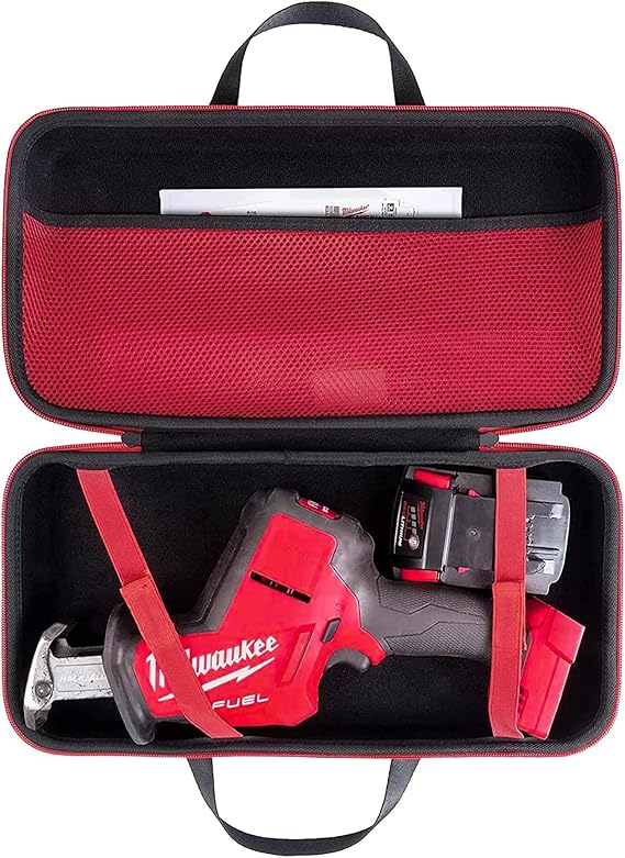 khanka Hard Tool Case Replacement for Milwaukee M18 FUEL Cordless Hackzall Reciprocating Saw 2719-20, Case Only