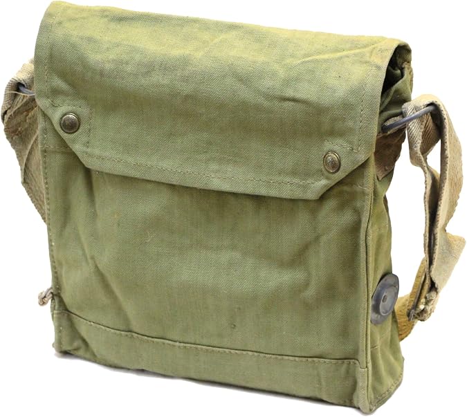 Genuine WWII era British MKVII Gas Mask Bag