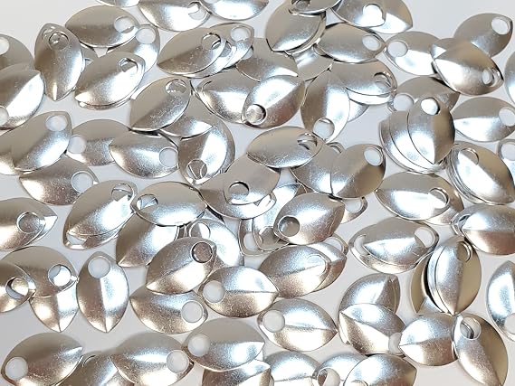 Chainmail Joe Bright Aluminum Polished Dragon Scales(Medium(100ct))