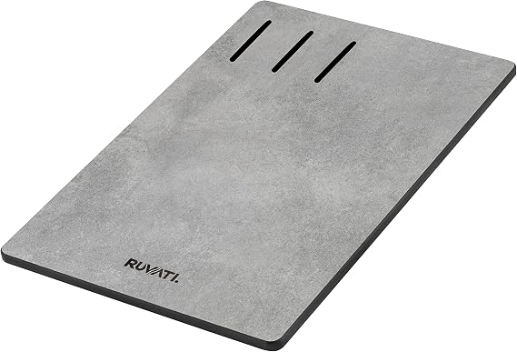 Ruvati 17 x 11 in Concrete Finish Cutting Board - RVA1217CR
