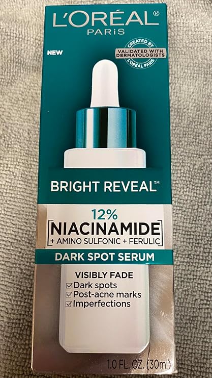 Bright Reveal 12% [Niacinamide + Amino Sulfonic + Ferulic Acid] Dark Spot Serum