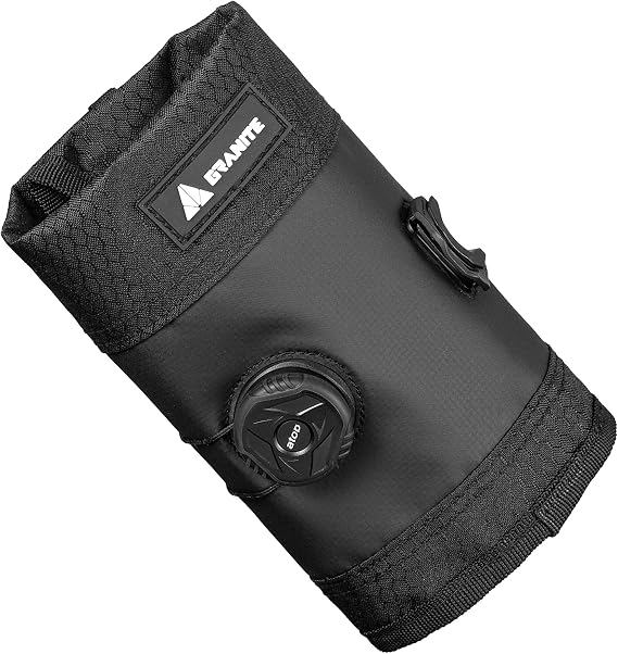 Granite Quiver Bike Saddle Bag, Dial Lock System, Dropper Friendly