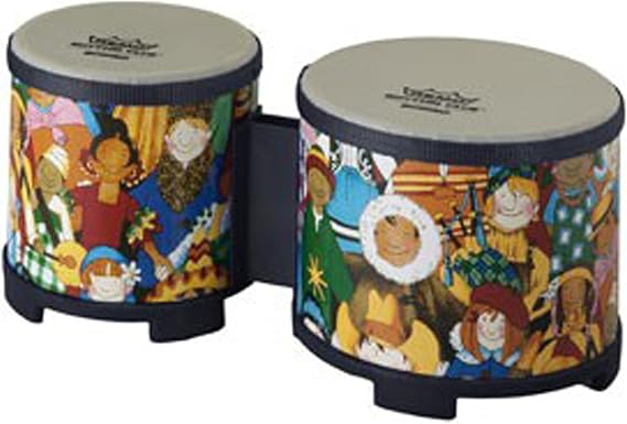 Remo RH-5600-00 Rhythm Club Bongo Drum - Rhythm Kids, 5"-6"