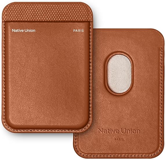 Native Union (Re) Classic Wallet | Magnetic MagSafe Compatible Card Holder for iPhone Air, 17, 16, 15, 14 Extra Secure & Ultra Slim Safely Stores 3 Cards Durable & Recycled Materials