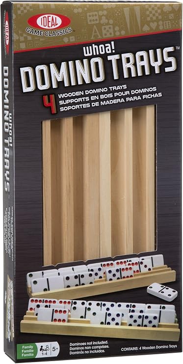 Ideal Solid Wood Domino Trays