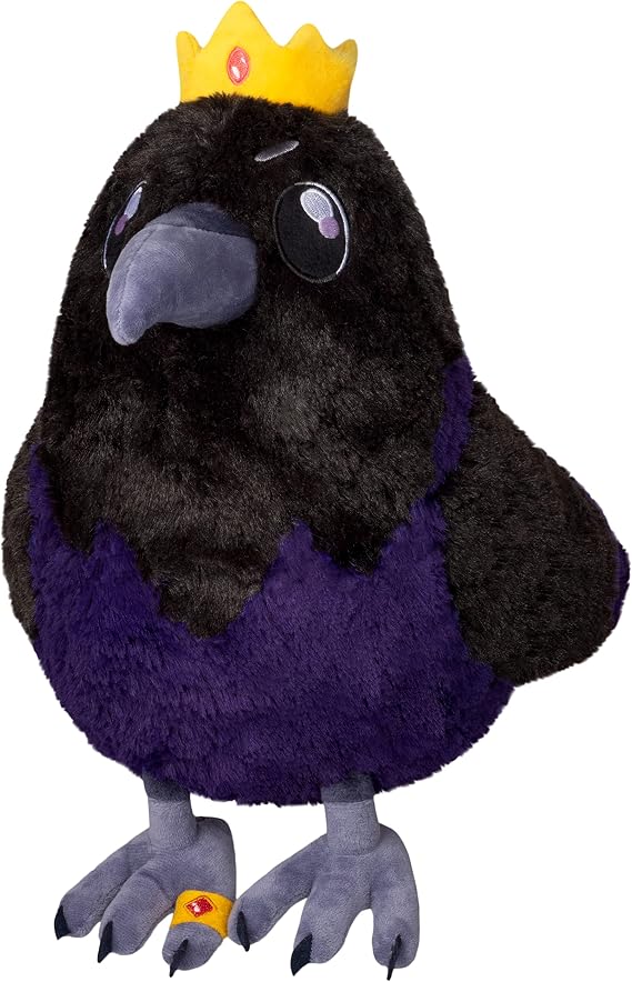 Squishable - Mini King Raven - The Mysterious Doctor Plague Collection - 10 in - Soft Toy Collectible Stuffed Animal