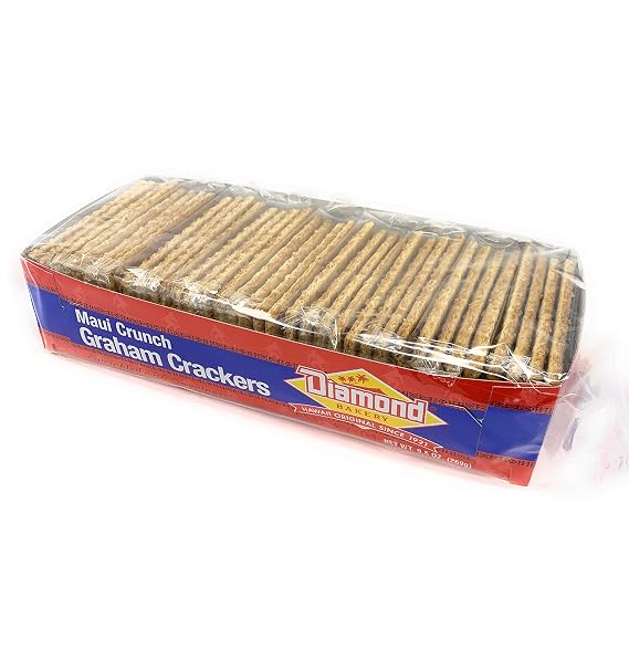 Diamond Bakery Maui Sugar Graham Crackers Tray (9.5oz)