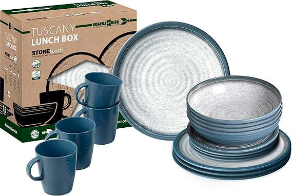 Set Plates Tuscany 16 Pieces