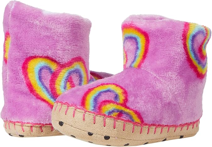 Hatley girls Fuzzy Fleece Slippers