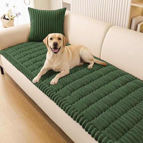 Smiry Couch Cover for Dogs, Non Slip Washable Sofa Protector for Pets
