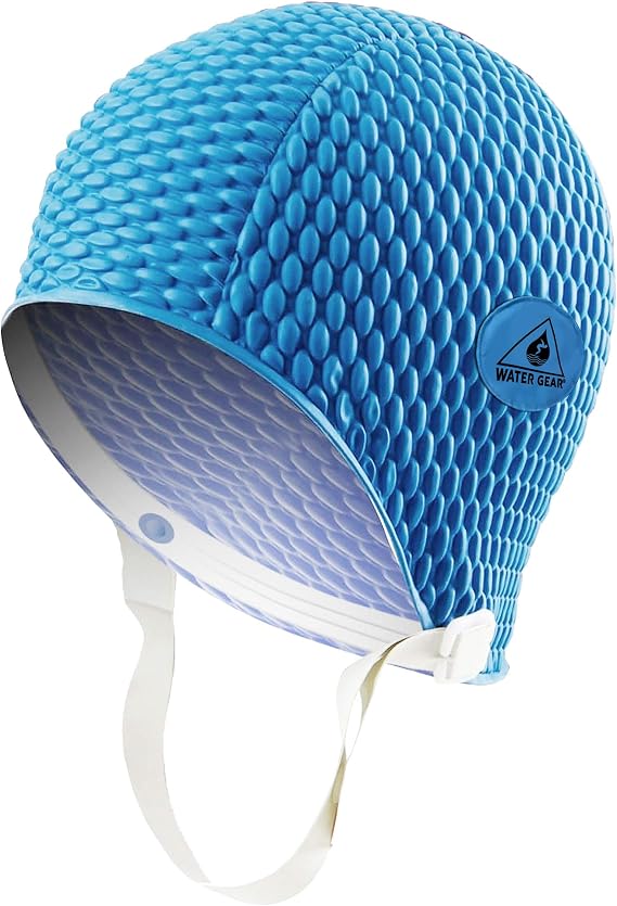 Water Gear Natural Rubber Swim Bubble Cap