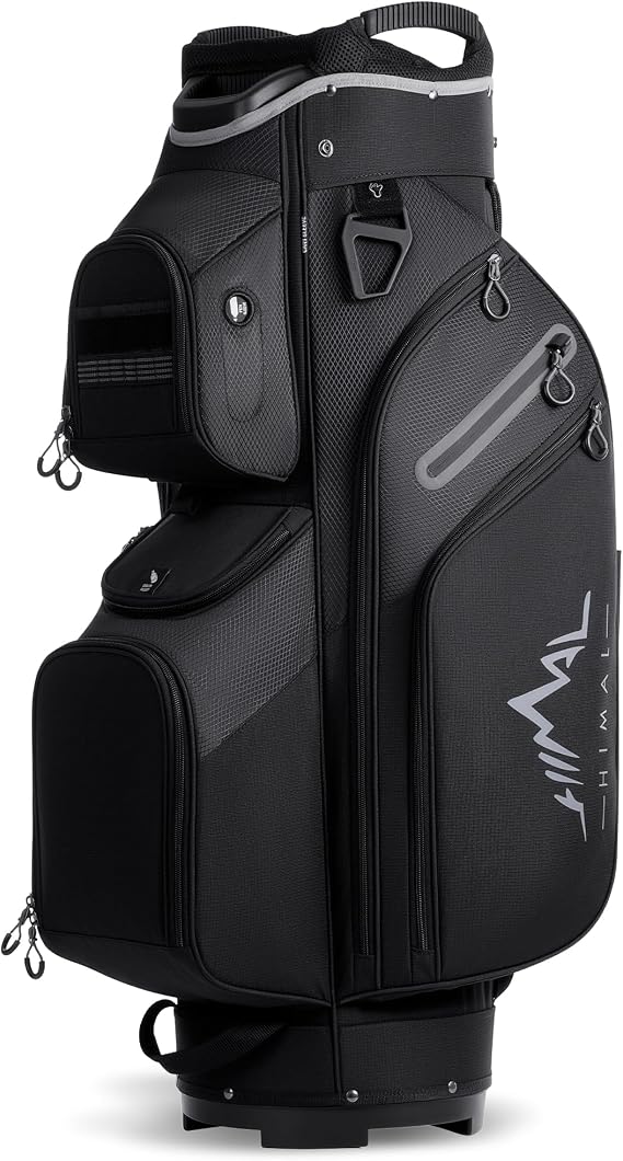 uniHimal Golf Cart Bag, 15 Way Organizer Divider Top with Handles