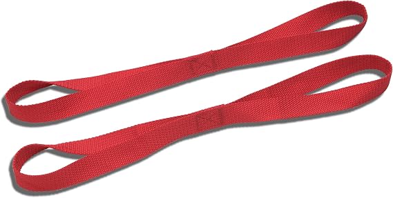 4-238 Red Looped Nylon Tie Down
