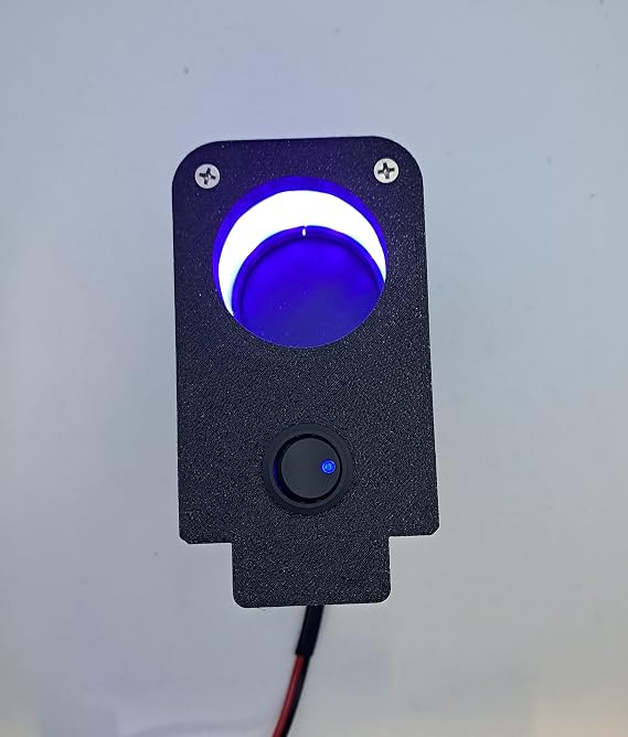 Get-Lit Glow Cup Portable 12v Ice Fishing Lure Glow Light (UV LED)