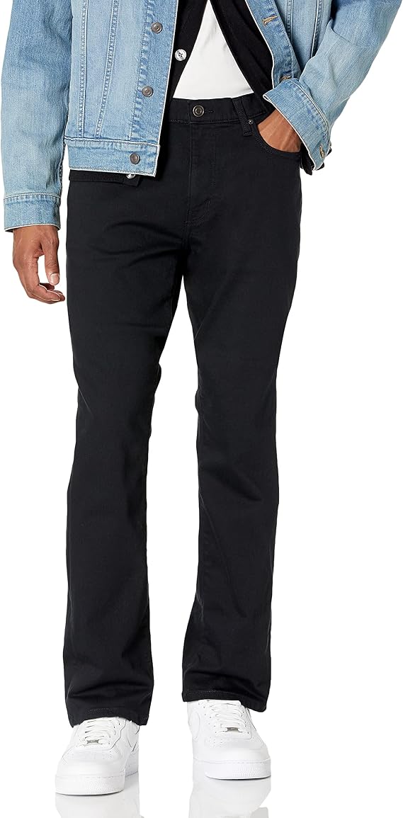 Amazon Essentials Mens Jeans, Slim Fit Stretch, Bootcut - Discontinued Colors
