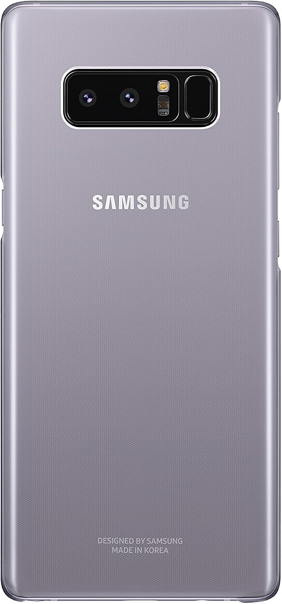 Samsung Galaxy Note8 Clear Protective Cover , Orchid Gray