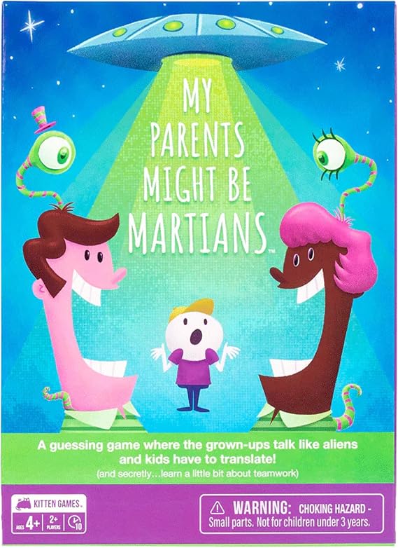 Exploding Kittens My Parents Might Be Martians, 2+ Players, Card Game