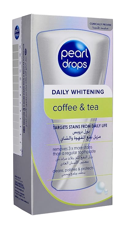 Pearl Drops Daily Removes Daily Stains From Tea & Coffee 50ml