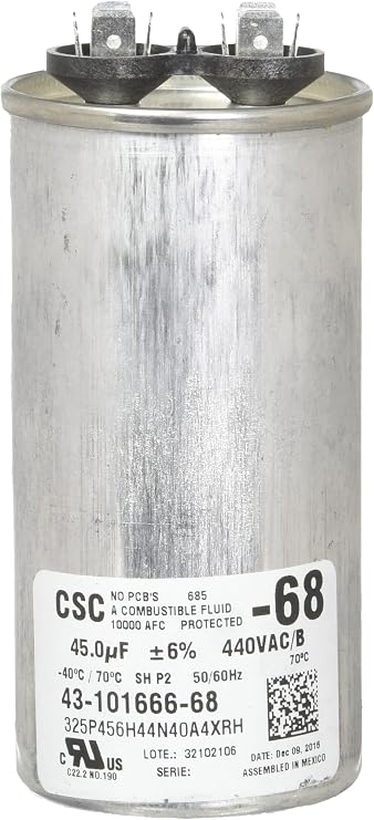 Protech 43-101666-68 45/440 Single Round Capacitor