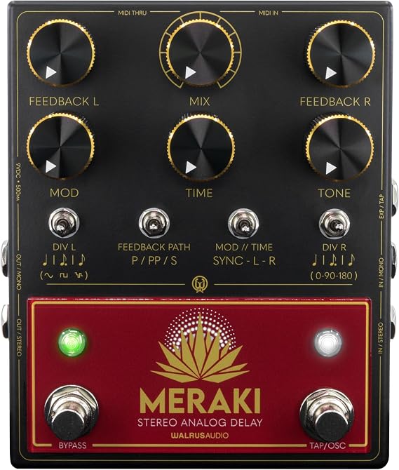 Walrus Audio Meraki Analog Stereo Delay