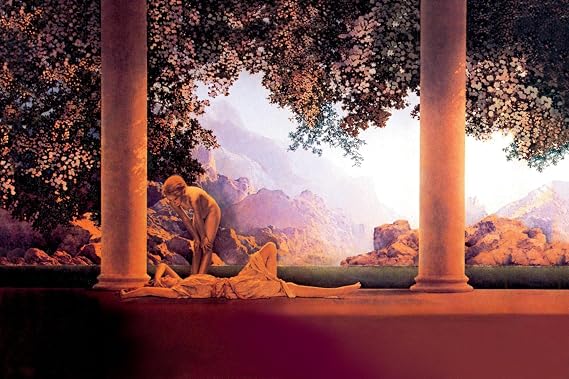 AllPosters Wall Art Print Daybreak by Maxfield Parrish, 18x12